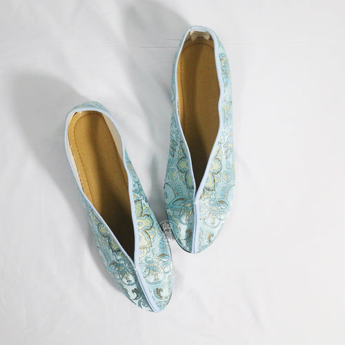 Blossom Reverie Embroidered shoes